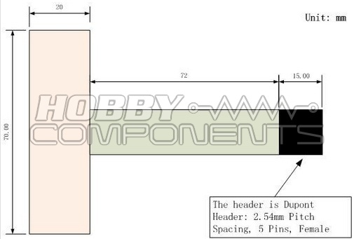 HOBBY COMPONENTS LTD 4x5 Membrane Keypad